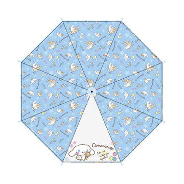 キャラクターキッズ傘50cm(ワンタッチタイプ) シナモロール ガムボール70125 ジェイズプランニング 子供用雨傘 キッズアンブレラ【ラッピング不可商品】【送料無料 沖縄・一部地域を除く】